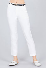 Load image into Gallery viewer, Classic Woven Pants W/belt