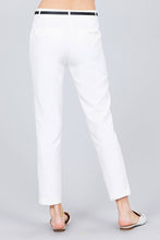 Load image into Gallery viewer, Classic Woven Pants W/belt