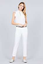 Load image into Gallery viewer, Classic Woven Pants W/belt