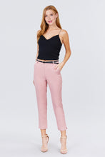 Load image into Gallery viewer, Classic Woven Pants W/belt
