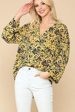 Load image into Gallery viewer, Animal Print Button Down Lapel Collar Shirt With Chest Pocket