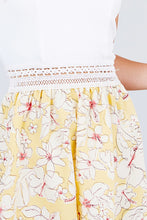 Load image into Gallery viewer, Sleeveless V-neck Waist Elastic Lace Band Print Romper