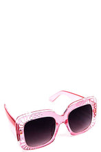 Load image into Gallery viewer, Designer Rhinestone Modern Wayfarer