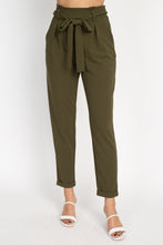 Load image into Gallery viewer, Paperbag Self Tie Pants