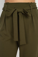 Load image into Gallery viewer, Paperbag Self Tie Pants