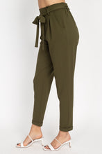 Load image into Gallery viewer, Paperbag Self Tie Pants