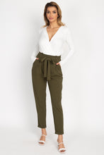 Load image into Gallery viewer, Paperbag Self Tie Pants