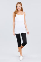 Load image into Gallery viewer, Basic Adjustable Spaghetti Strap Tunic Cami W/ Shelf Bra