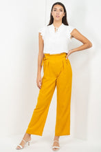 Load image into Gallery viewer, High Waist Paperbag Wide Pants