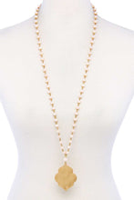 Load image into Gallery viewer, Designer Multi Bead Pendant Necklace