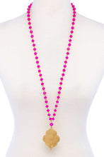 Load image into Gallery viewer, Designer Multi Bead Pendant Necklace