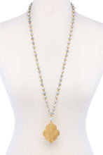 Load image into Gallery viewer, Designer Multi Bead Pendant Necklace