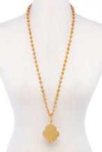 Load image into Gallery viewer, Designer Multi Bead Pendant Necklace