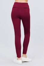 Load image into Gallery viewer, Waist Elastic Band Ponte Pants