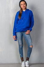 Load image into Gallery viewer, Uneven Hem Graphic "venice" Pullover Hoodie