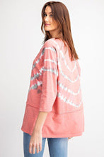 Load image into Gallery viewer, 3/4 Sleeves Special Washed Boxy Cotton Slub Top