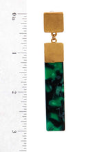 Load image into Gallery viewer, Chic Rectangle Drop Earring