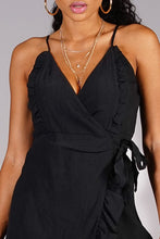 Load image into Gallery viewer, Ruffled Detail Surplus Wrap Dress
