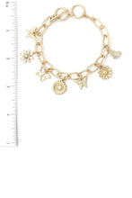 Load image into Gallery viewer, Fashion Flower And Butterfly Dangle Bracelet