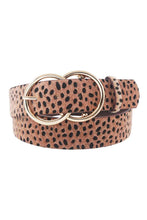 Load image into Gallery viewer, Stylish Cheetah Fur And Pattern Belt