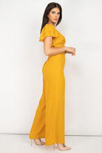 Load image into Gallery viewer, V-neck Lace Jumpsuit