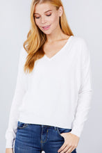 Load image into Gallery viewer, V-neck Back Cross Sweater