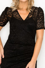 Load image into Gallery viewer, High-low Lace Mini Dress