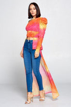 Load image into Gallery viewer, Tie Dye One Shoulder Top