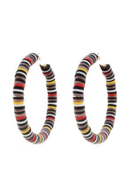 Load image into Gallery viewer, Colorful Bangle Hoop Earring