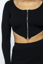 Load image into Gallery viewer, 2 Way Zipper Mini Skirt Set