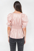 Load image into Gallery viewer, A Solid Sateen Top