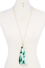 Load image into Gallery viewer, Tye Dye Fabric Tassel Necklace
