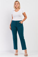 Load image into Gallery viewer, Plus Mid-rise Two Side Leg Zipper Pants