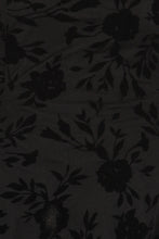 Load image into Gallery viewer, Plus Size Floral Mesh Flocking Tube Top With Flare Bodice