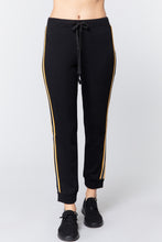 Load image into Gallery viewer, Side Stripe Tape French Terry Pants