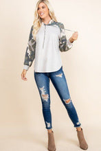 Load image into Gallery viewer, Solid French Terry Casual Hoodie
