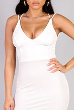 Load image into Gallery viewer, Showstopper, Sexy Crossover Strap Dress