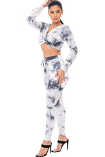 Load image into Gallery viewer, Tie Dye Ribbed Sweater Set