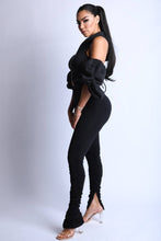 Load image into Gallery viewer, Puff Sleeve Hoodie Set