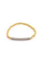Load image into Gallery viewer, Metal Ball Bead Stretch Bracelet