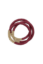 Load image into Gallery viewer, Triple Multi Ring Bead Stretchable Bracelets