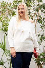 Load image into Gallery viewer, Round Neck Long Sleeve Solid Sweater