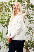Load image into Gallery viewer, Round Neck Long Sleeve Solid Sweater
