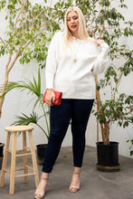 Load image into Gallery viewer, Round Neck Long Sleeve Solid Sweater