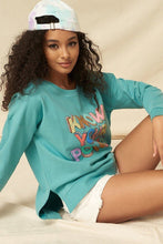 Load image into Gallery viewer, A Mineral Washed French Terry Graphic Sweatshirt