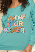 Load image into Gallery viewer, A Mineral Washed French Terry Graphic Sweatshirt