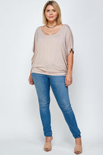 Load image into Gallery viewer, Solid Knit Top, With A Flowy Silhouette
