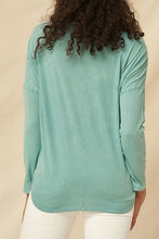 Load image into Gallery viewer, A Mineral Washed Knit Top