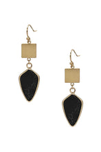 Load image into Gallery viewer, Fashion Marbling Stone Dangle Earring
