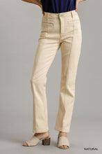 Load image into Gallery viewer, Panel Straight Cut Denim Jeans With Pockets